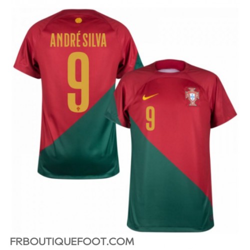 Maillot de foot le Portugal Andre Silva #9 Domicile vêtements Monde 2022 Manches Courtes
